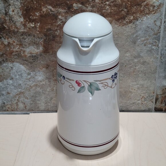 Corelle Abundance 1 QT L Thermal Server Coffee Carafe 1991 - Picture 5 of 13